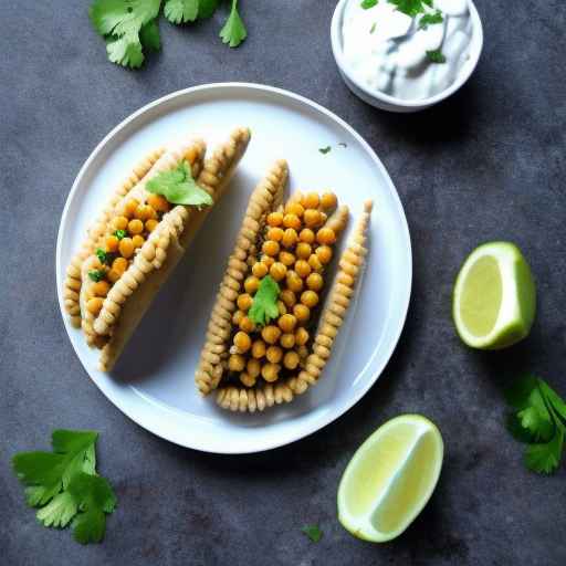 Vegan chickpea gyros