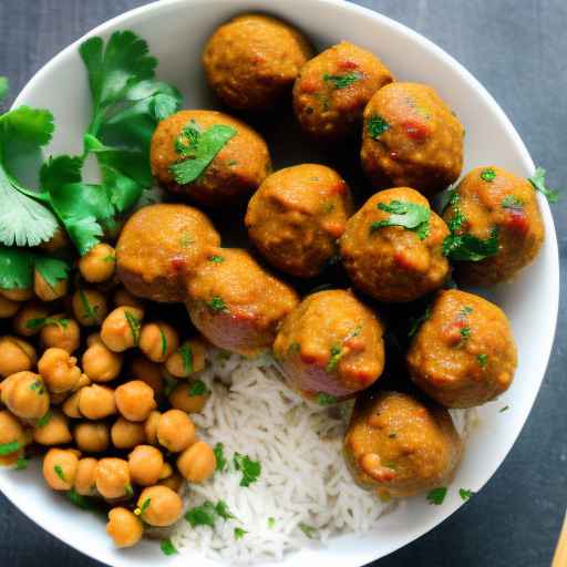 Vegan chickpea kofta