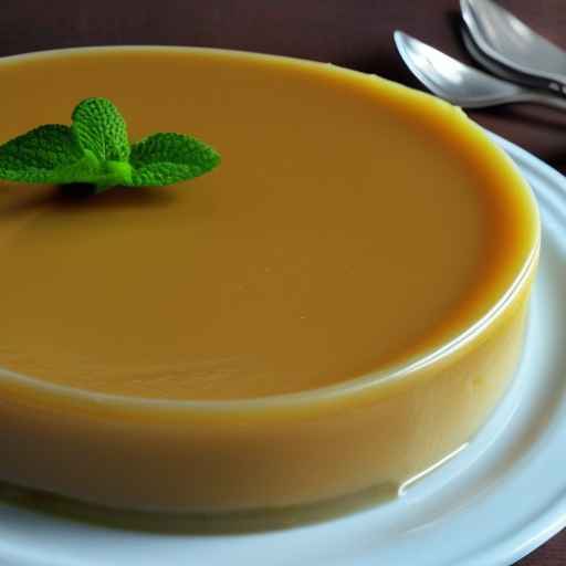 Vegan Flan (with coconut milk and agar-agar)