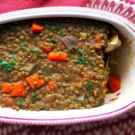 Vegan Lentil and Vegetable Casserole