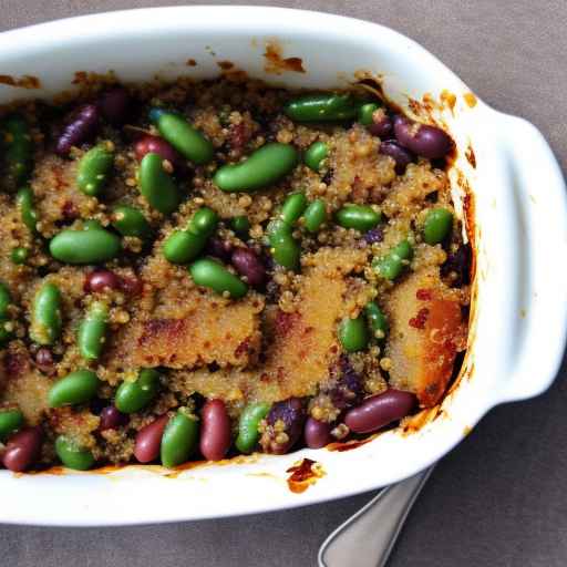 Vegan Quinoa and Bean Casserole