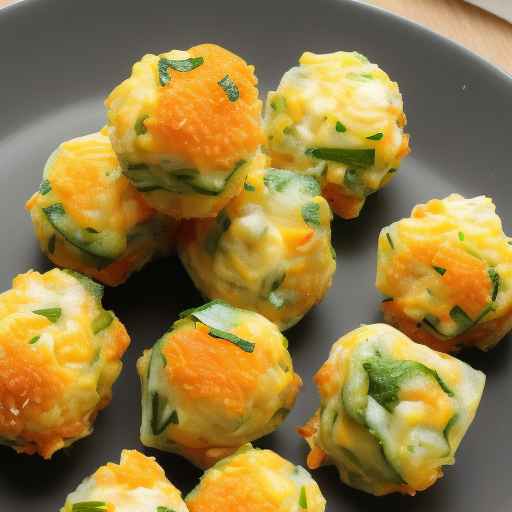 Vegetable and Cheese Bites