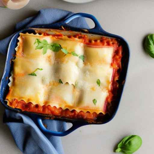 Vegetable lasagna casserole