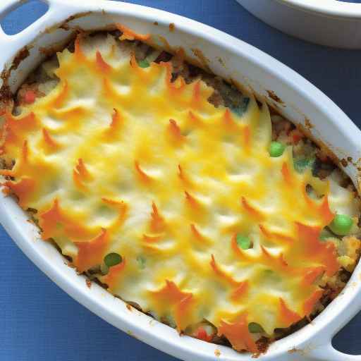 Vegetable shepherd's pie casserole