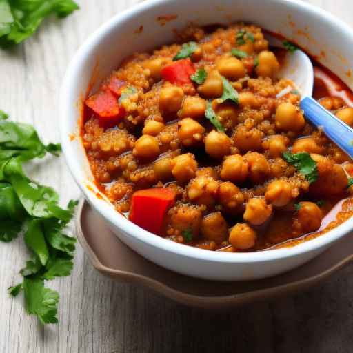Vegetarian Goulash with Quinoa and Chickpeas