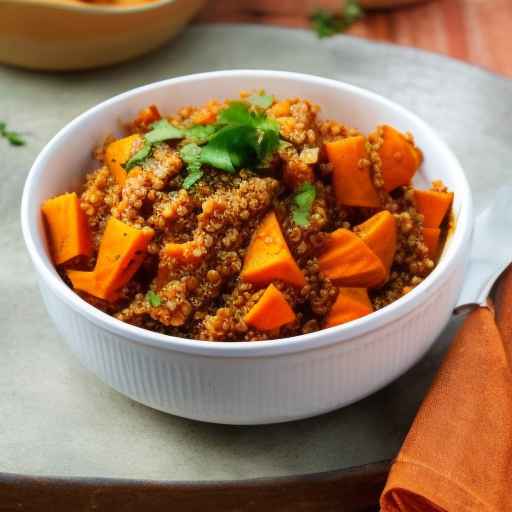 Vegetarian Goulash with Quinoa and Sweet Potatoes