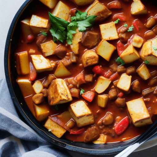 Vegetarian Goulash with Tofu and Potatoes