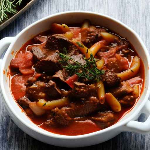 Venison Goulash with Juniper Berries