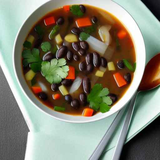 Vietnamese-style Black Bean Soup