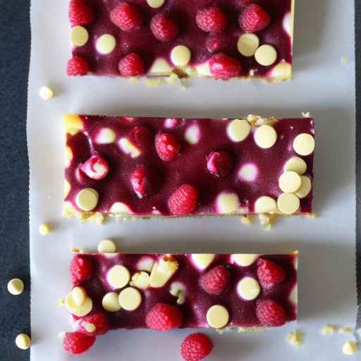 White Chocolate Raspberry Bars