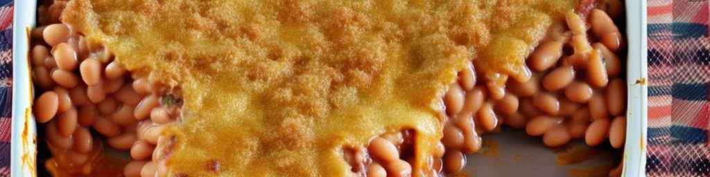 Wisconsin-style Cheesy Bean Casserole