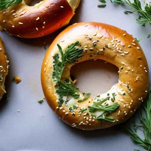 Zesty Herb Bagels