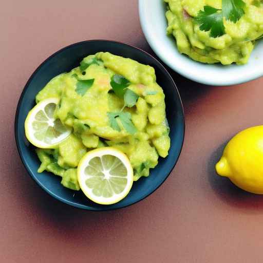 Zesty Lemon Guacamole